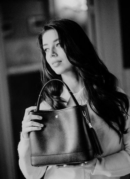 Borsa Kendy in pelle Dollaro Cuoio