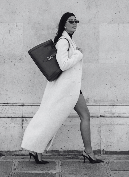 Borsa Chloe in pelle spazzolata Testa di moro