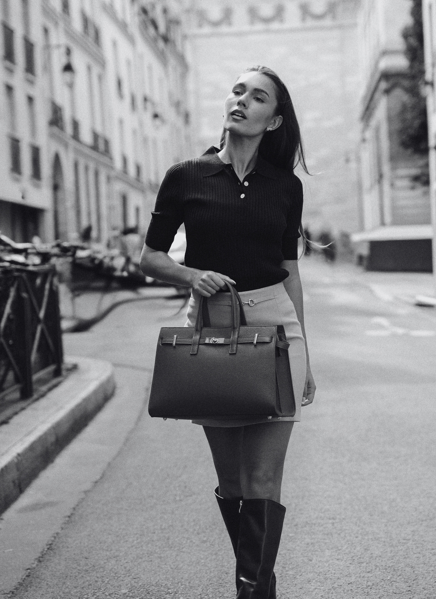 Borsa Sveva in pelle Togo Borgogna