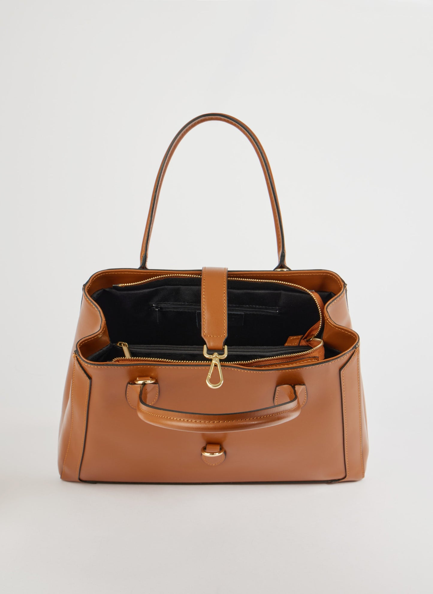 Borsa Chloe in pelle spazzolata Cuoio