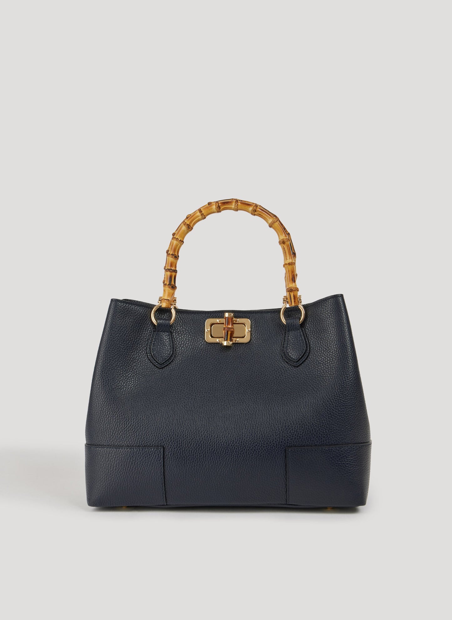 Borsa Bamboo Babe in pelle Dollaro Blu Navy