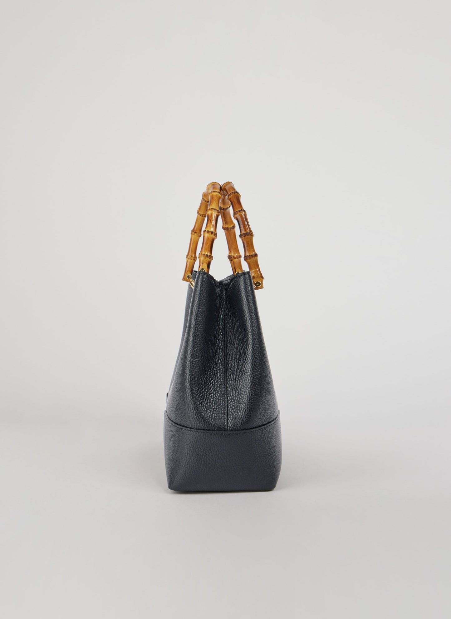 Borsa Bamboo Babe in pelle Dollaro Blu Navy