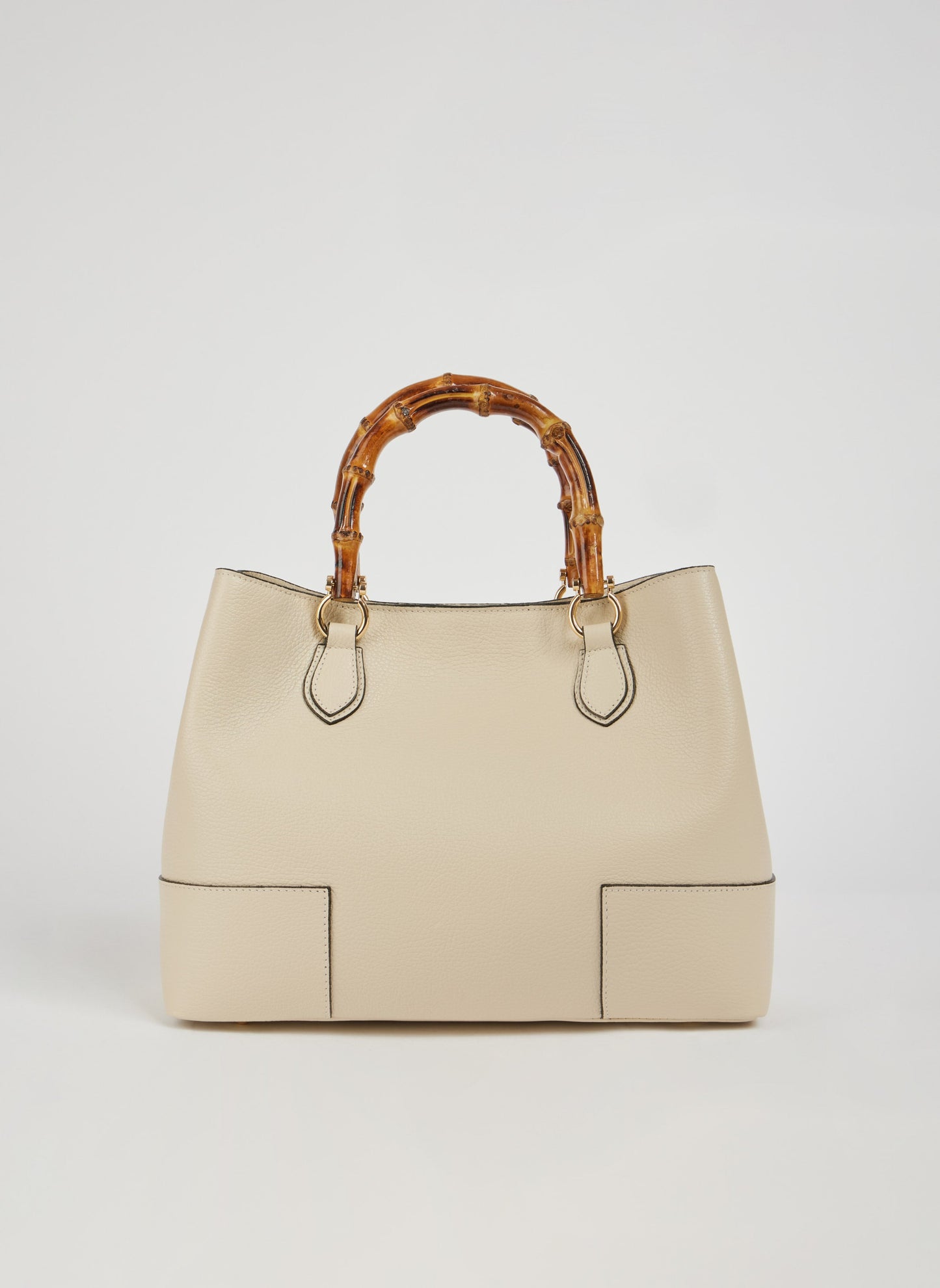 Borsa Bamboo Babe in pelle Dollaro Beige