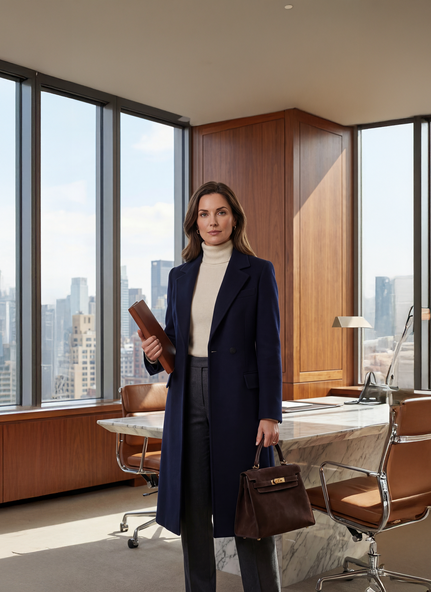 Borsa Giselle in Camoscio Testa di Moro