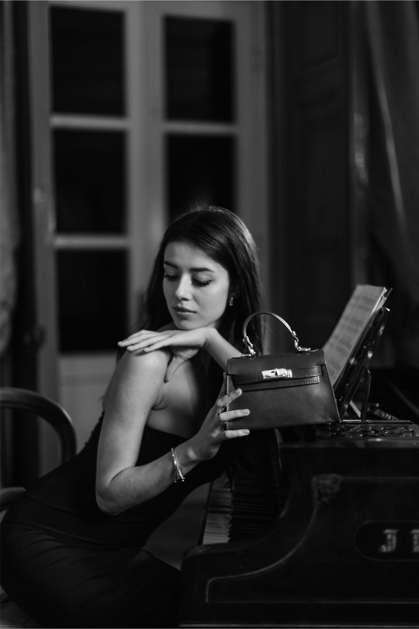 Borsa Victoria in pelle Epson Tortora